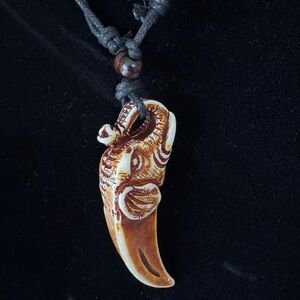 Handcrafted Brown Pendant Necklace